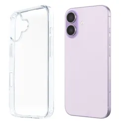 Coque iPhone 16 Plus transparente coins airbag anti-choc