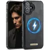 Coque iPhone 16 Plus simili cuir magnétique C69 Series