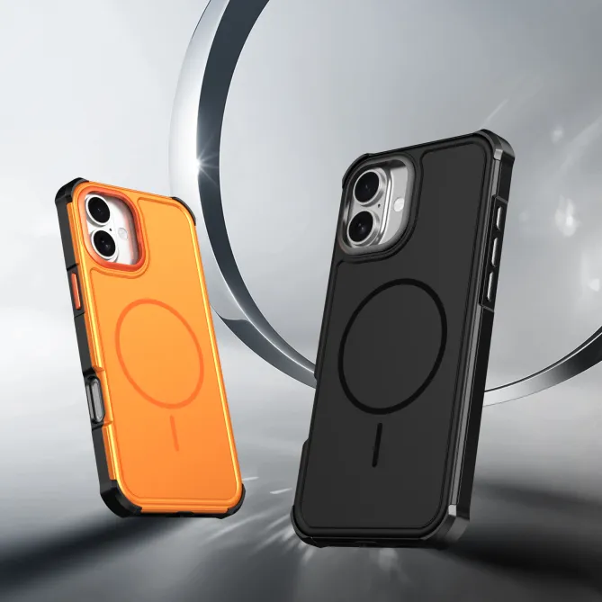 Coque iPhone 16 Plus magnétique triple couche coins renforcés