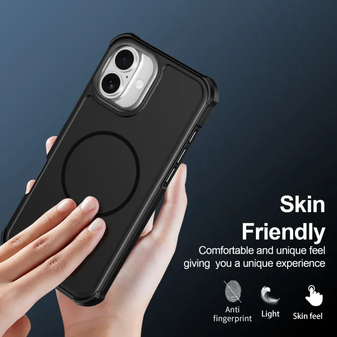 Coque iPhone 16 Plus magnétique triple couche coins renforcés