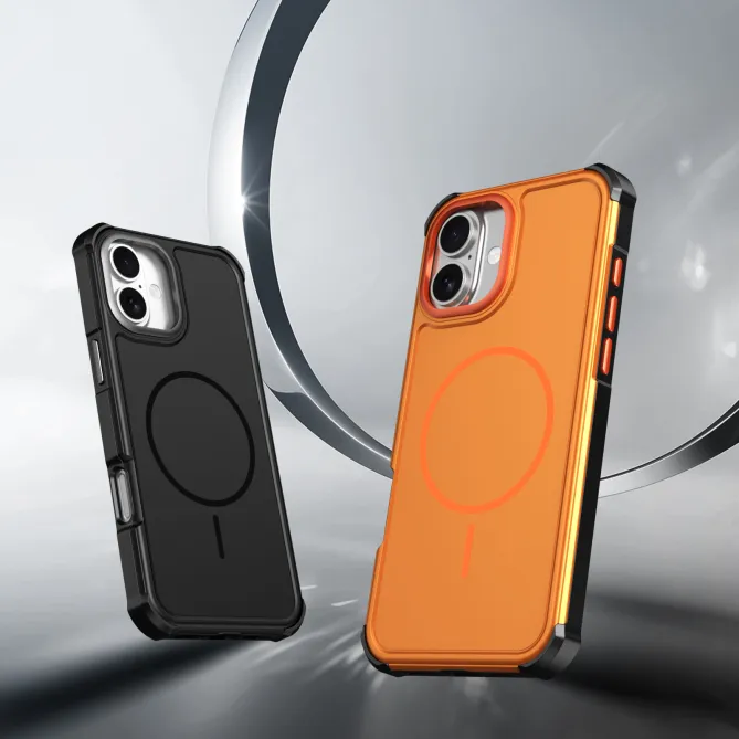 Coque iPhone 16 Plus magnétique triple couche coins renforcés