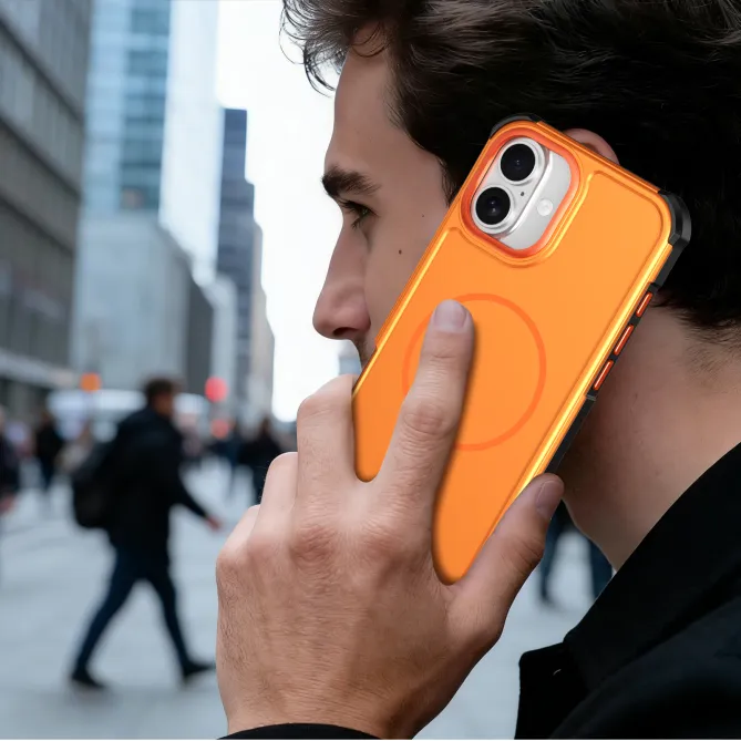 Coque iPhone 16 Plus magnétique triple couche coins renforcés