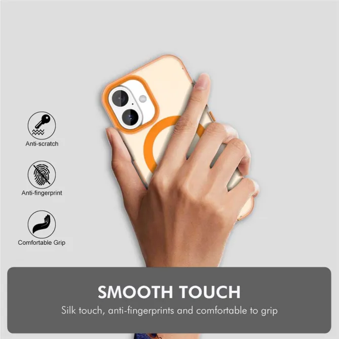 Coque iPhone 16 Plus transparente magnétique pack 3 en 1 avec verre trempé et protège-objectifs aluminium