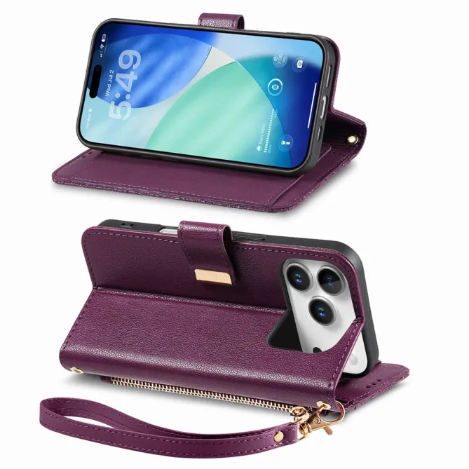 Housse Blackview Wave 7C simili cuir motif floral zippée avec dragonne