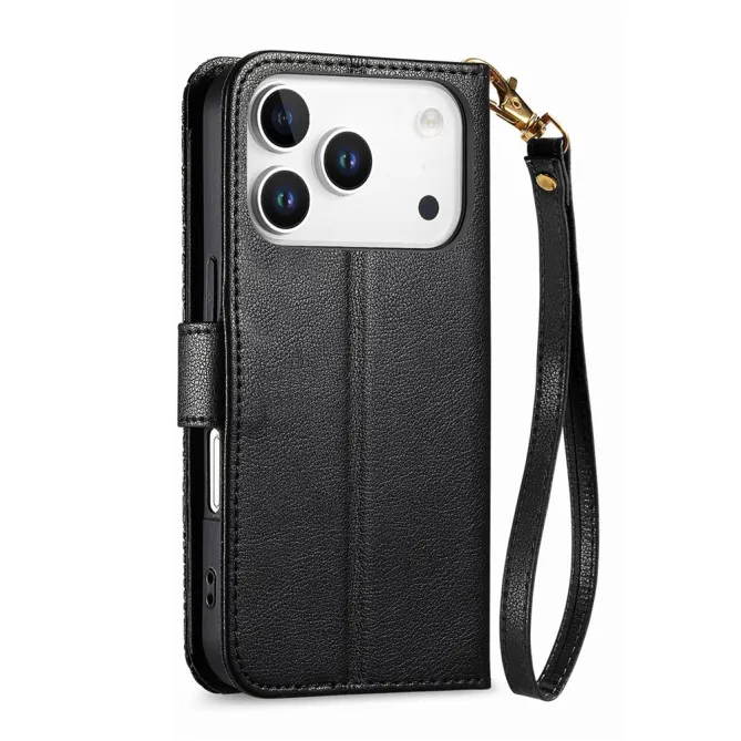 Housse Blackview Wave 7C simili cuir motif floral zippée avec dragonne
