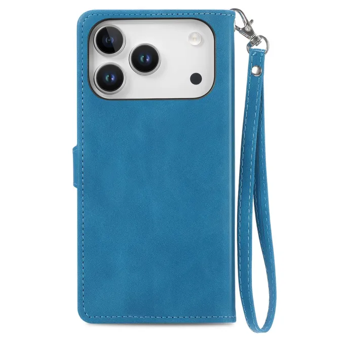 Housse Blackview Wave 7C simili cuir daim motif floral zippée avec dragonne