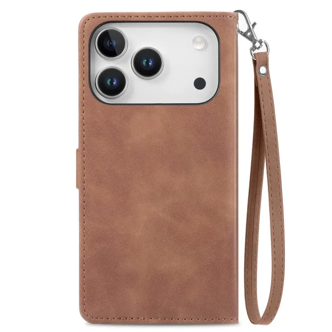 Housse Blackview Wave 7C simili cuir daim motif floral zippée avec dragonne