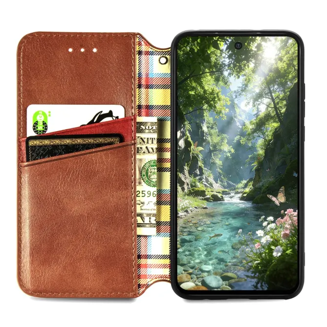 Housse Blackview Wave 7C KUB Design Porte Cartes
