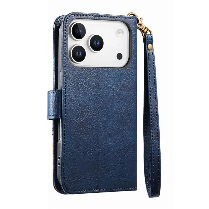 Housse Blackview Wave 7C simili cuir bicolore patchwork zippée