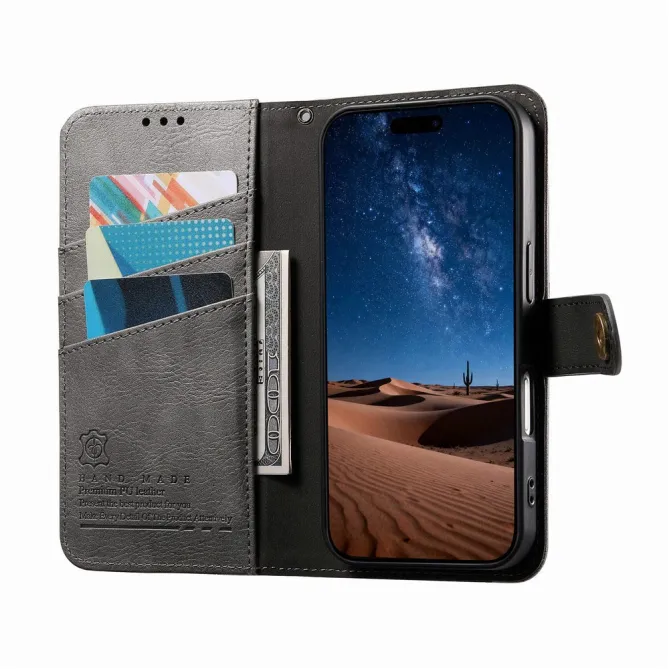 Housse Blackview Wave 7C simili cuir bicolore patchwork zippée
