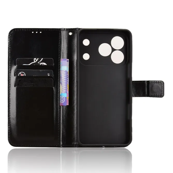 Housse Blackview Wave 7C Portefeuille Effet Cuir Patiné
