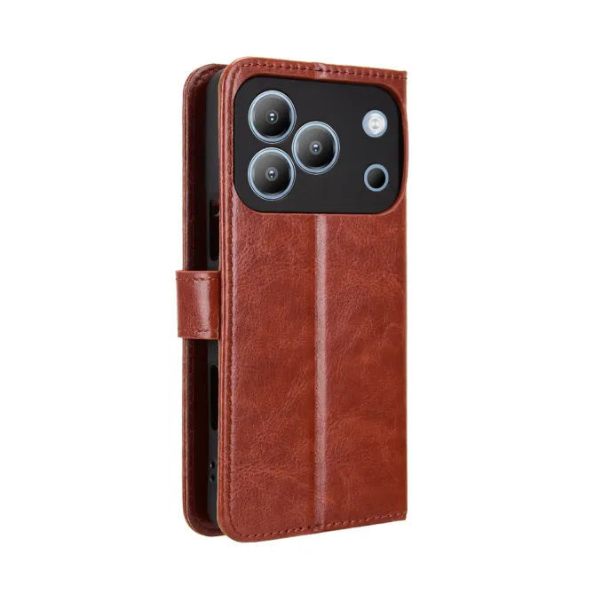Housse Blackview Wave 7C Portefeuille Effet Cuir Patiné