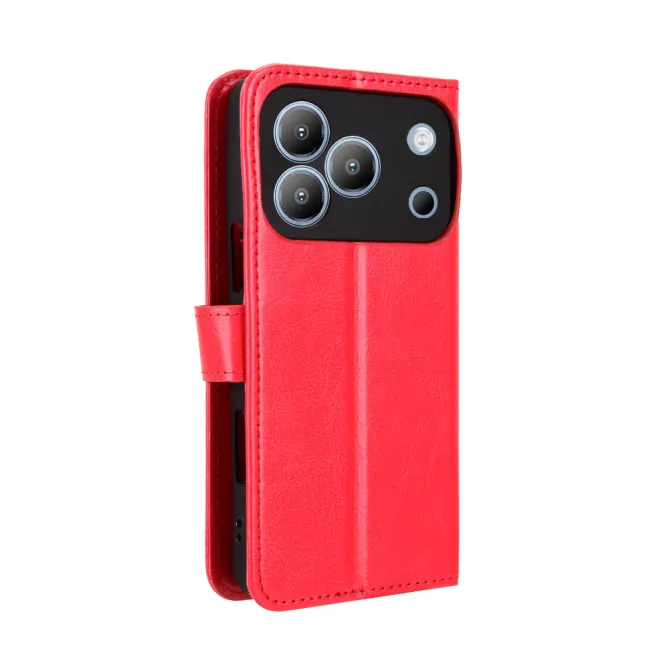 Housse Blackview Wave 7C Portefeuille Effet Cuir Patiné