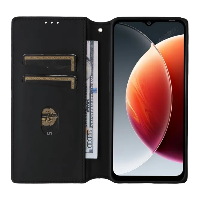 Flip Cover Blackview Wave 7C Design Géométrique