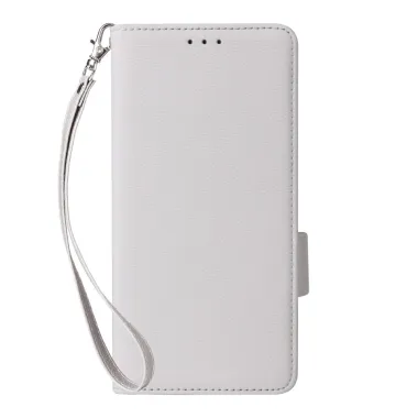 Housse Blackview Wave 7C Effet Cuir Lanière FOLKEN Litchi