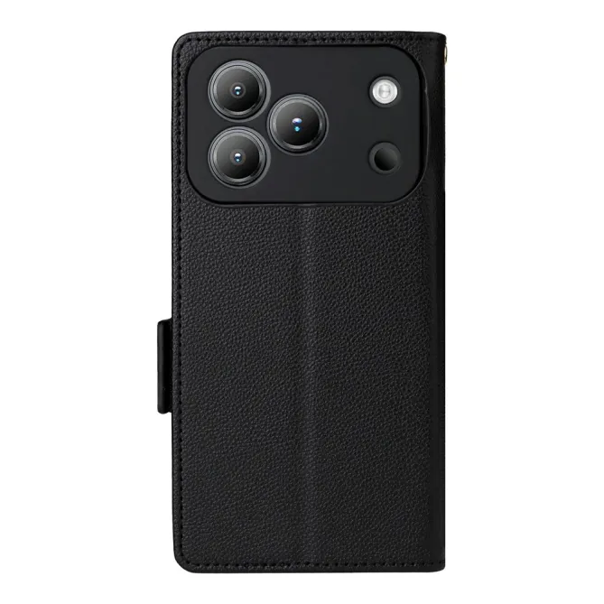 Housse Blackview Wave 7C Effet Cuir Lanière FOLKEN Litchi