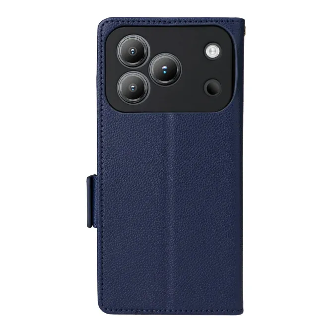 Housse Blackview Wave 7C Effet Cuir Lanière FOLKEN Litchi