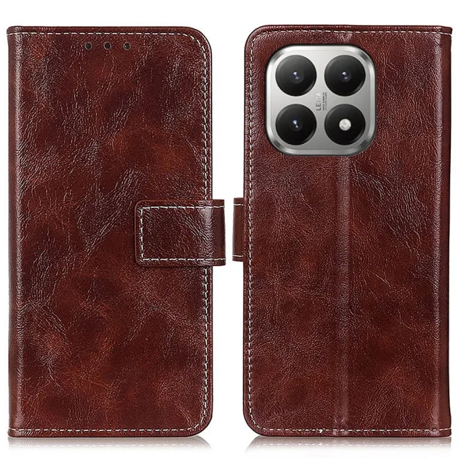 Housse Xiaomi 17T Pro effet cuir luxueux coutures