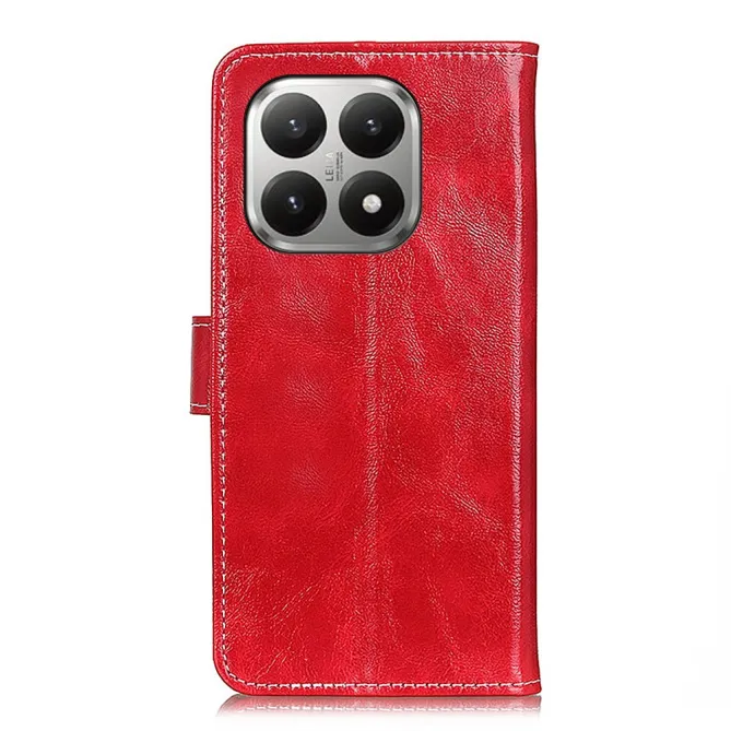 Housse Xiaomi 17T Pro effet cuir luxueux coutures