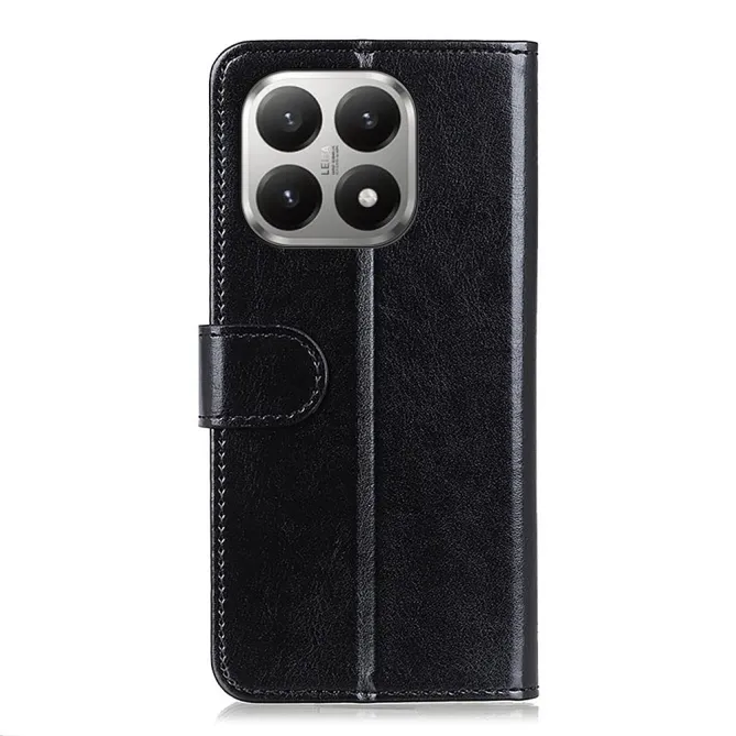 Housse Xiaomi 17T Pro Cuir Ciré Effet Wax Fonction Support