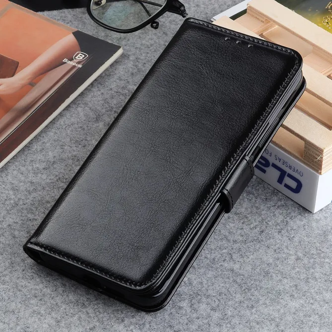 Housse Xiaomi 17T Pro Cuir Ciré Effet Wax Fonction Support