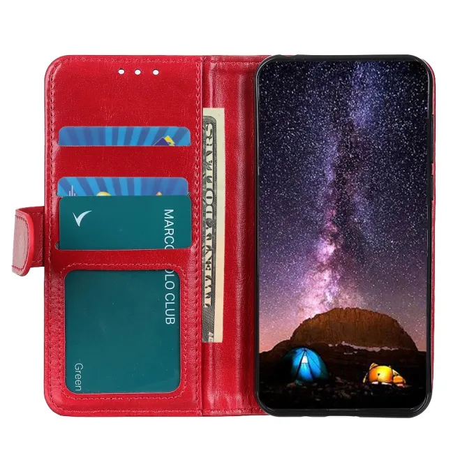 Housse Xiaomi 17T Pro Cuir Ciré Effet Wax Fonction Support