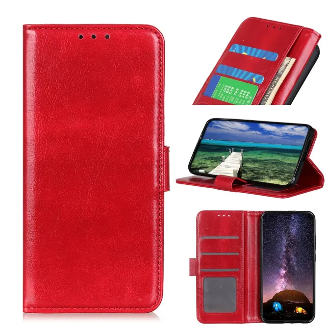 Housse Xiaomi 17T Pro Cuir Ciré Effet Wax Fonction Support