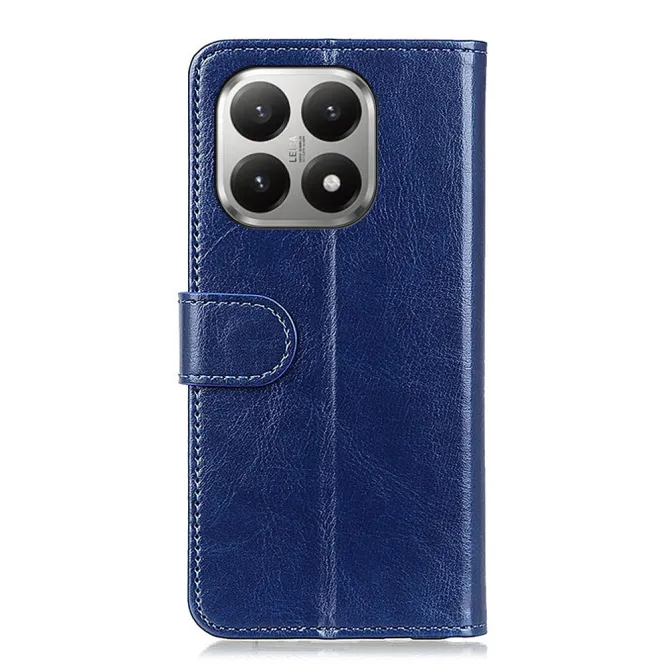 Housse Xiaomi 17T Pro Cuir Ciré Effet Wax Fonction Support