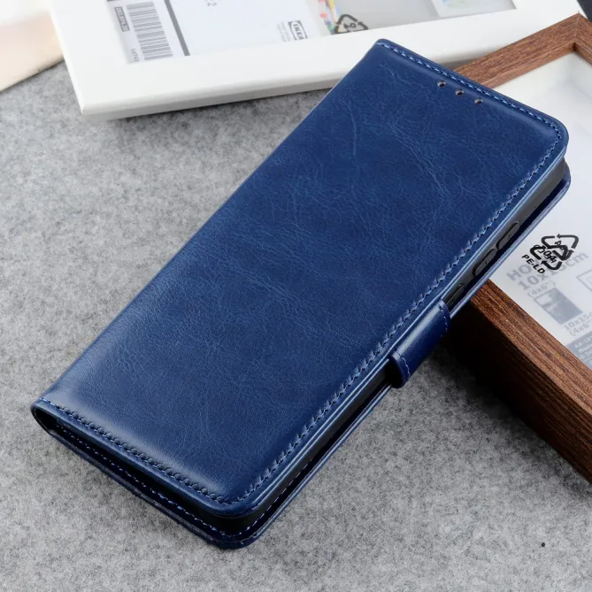 Housse Xiaomi 17T Pro Cuir Ciré Effet Wax Fonction Support