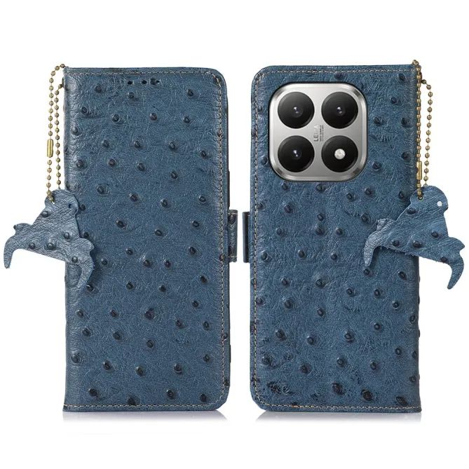 Housse Xiaomi 17T Pro Cuir Effet Peau d'Autruche