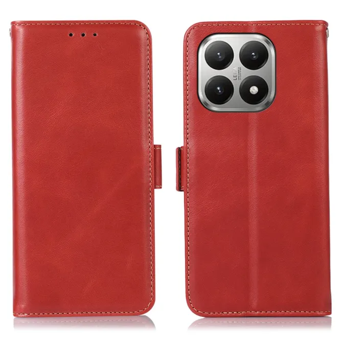 Housse Xiaomi 17T Pro Cuir Véritable RFID Porte-Cartes