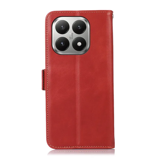 Housse Xiaomi 17T Pro Cuir Véritable RFID Porte-Cartes