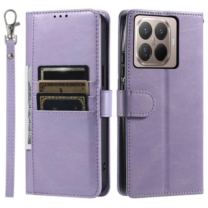 Housse Xiaomi 17T Pro Portefeuille Maxi Simili Cuir avec Dragonne