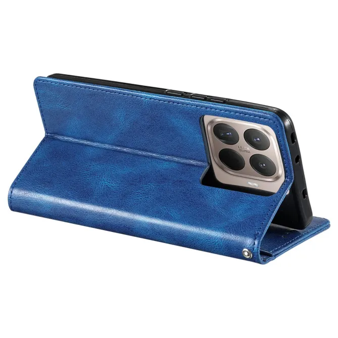 Housse Xiaomi 17T Pro Portefeuille Maxi Simili Cuir avec Dragonne
