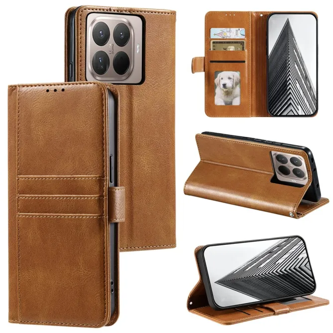 Housse Xiaomi 17T Pro Portefeuille Maxi Simili Cuir avec Dragonne