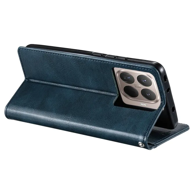 Housse Xiaomi 17T Pro Portefeuille Maxi Simili Cuir avec Dragonne