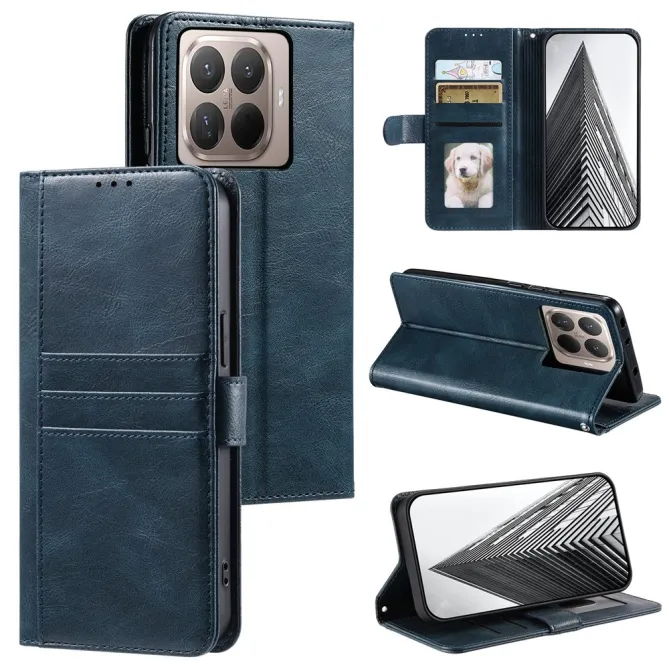Housse Xiaomi 17T Pro Portefeuille Maxi Simili Cuir avec Dragonne
