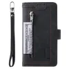 Housse Xiaomi 17T Pro zippée 9 cartes simili cuir dragonne