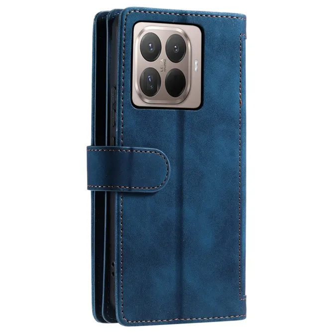 Housse Xiaomi 17T Pro zippée 9 cartes simili cuir dragonne