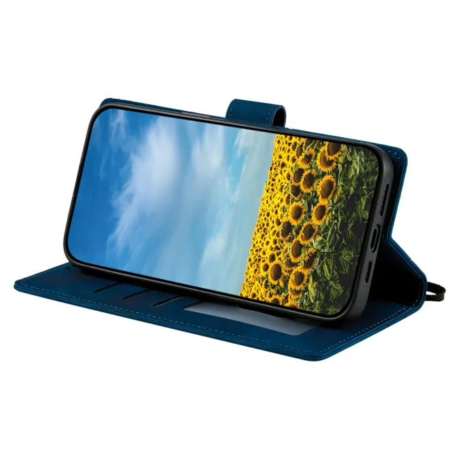 Housse Xiaomi 17T Pro Mandala Relief Simili Cuir avec Dragonne