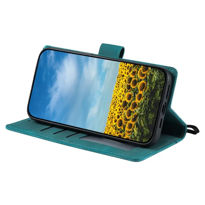 Housse Xiaomi 17T Pro Mandala Relief Simili Cuir avec Dragonne