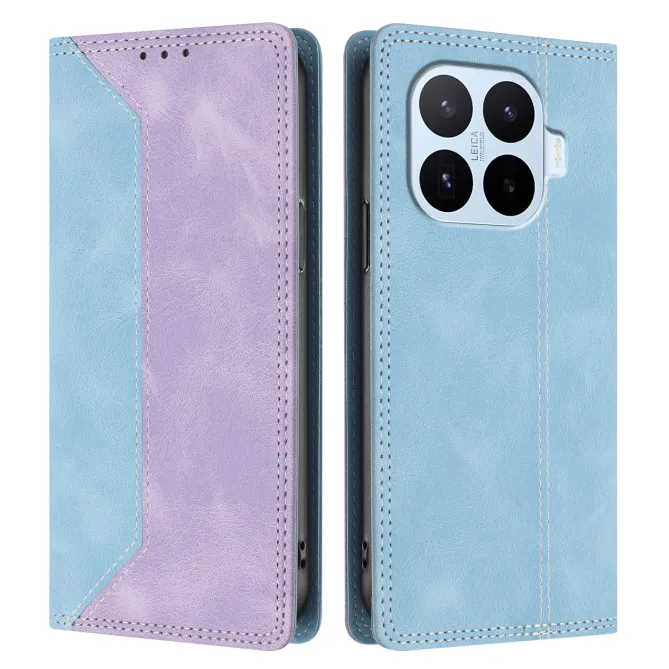 Housse Xiaomi 17T Pro Simili Cuir Bicolore Porte-Cartes