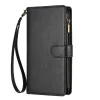 Housse Xiaomi 17T Pro Zippée Porte-Cartes Simili Cuir