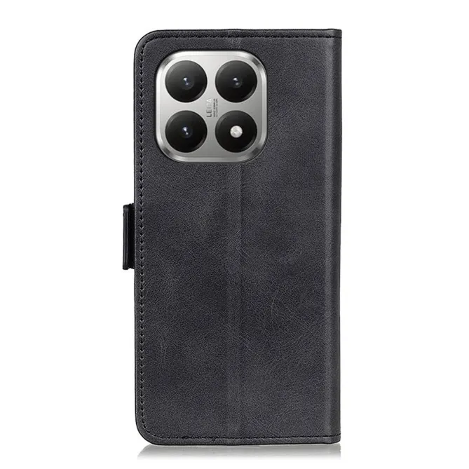 Étui portefeuille revêtement simili cuir mat pour Xiaomi 17T Pro