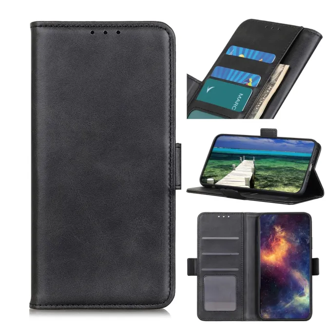 Étui portefeuille revêtement simili cuir mat pour Xiaomi 17T Pro