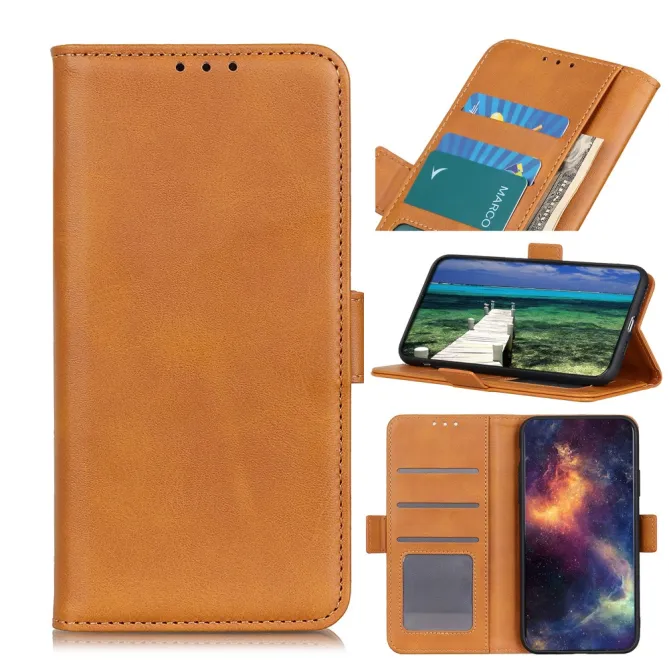 Étui portefeuille revêtement simili cuir mat pour Xiaomi 17T Pro