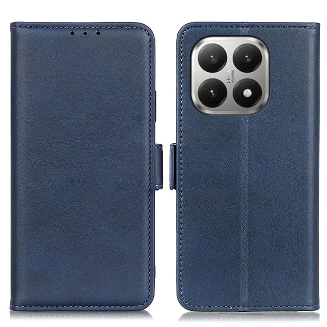 Étui portefeuille revêtement simili cuir mat pour Xiaomi 17T Pro
