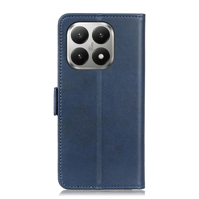 Étui portefeuille revêtement simili cuir mat pour Xiaomi 17T Pro
