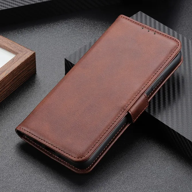 Étui portefeuille revêtement simili cuir mat pour Xiaomi 17T Pro