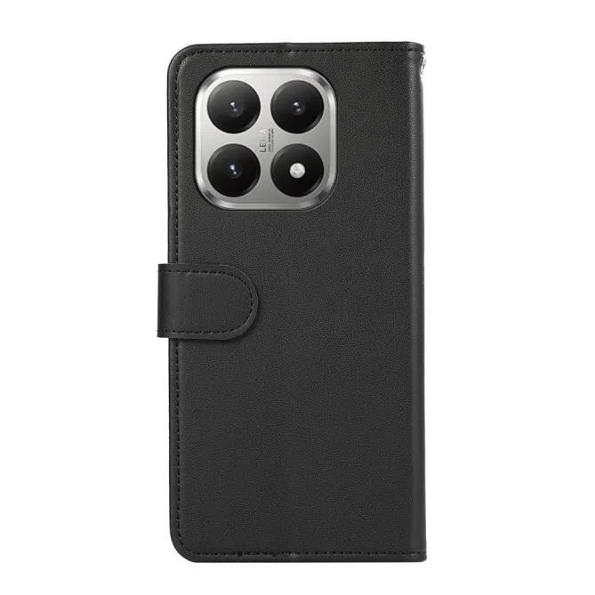 Housse Xiaomi 17T Pro rabat simili cuir lisse porte-cartes